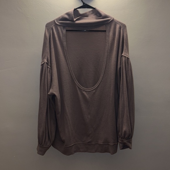 Free People backless sweater - Picture 2 of 3